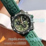 Swiss Replica Breitling Endurance Pro 44 Quartz Chronograph Olive Green Watch